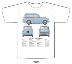 Hillman Husky Series 1 1957-61 T-shirt Front